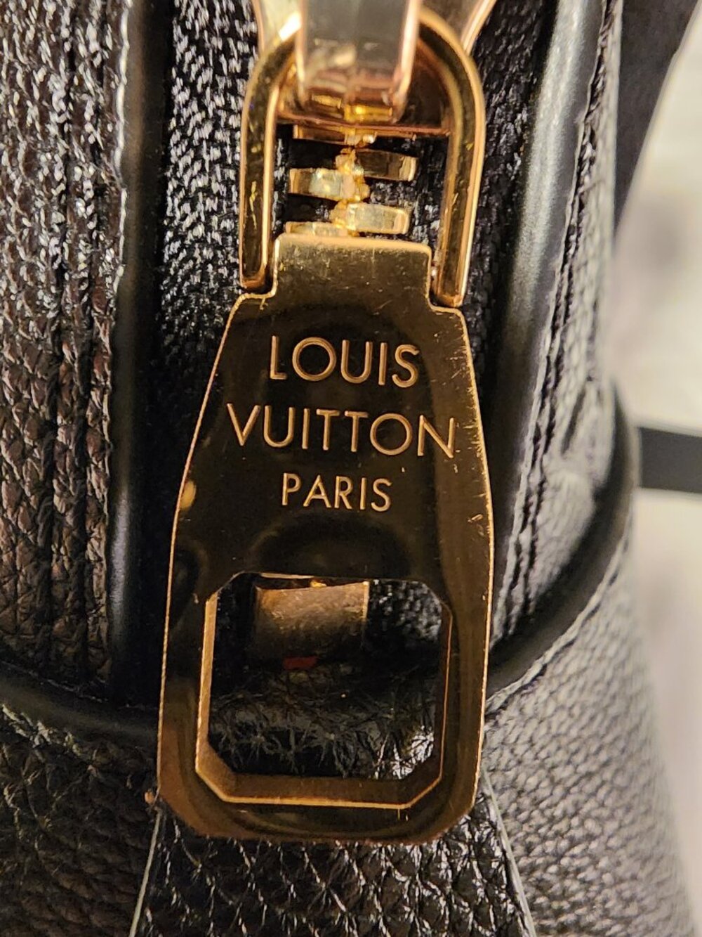 Repurposed louis vuitton crossbody.Appox 10.5x9x3.5 Synthetic Leather - Picture 3 of 6